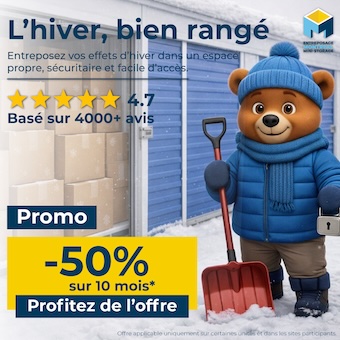 Montreal Mini Storage - Val Morin Promotion